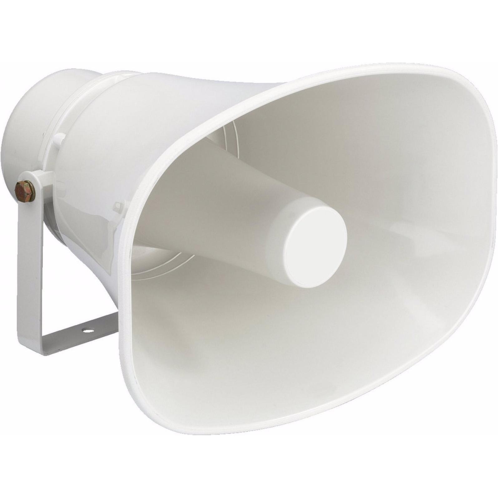 Monacor Druckkammerlautsprecher (Passiv), PA Lautsprecher, Weiss