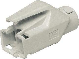 Produktbild Hirose Electronic Knickschutztülle für Modularstecker TM21 und TM31, weiss, VPE 50 Stück (Netzwerkkabel Stecker)