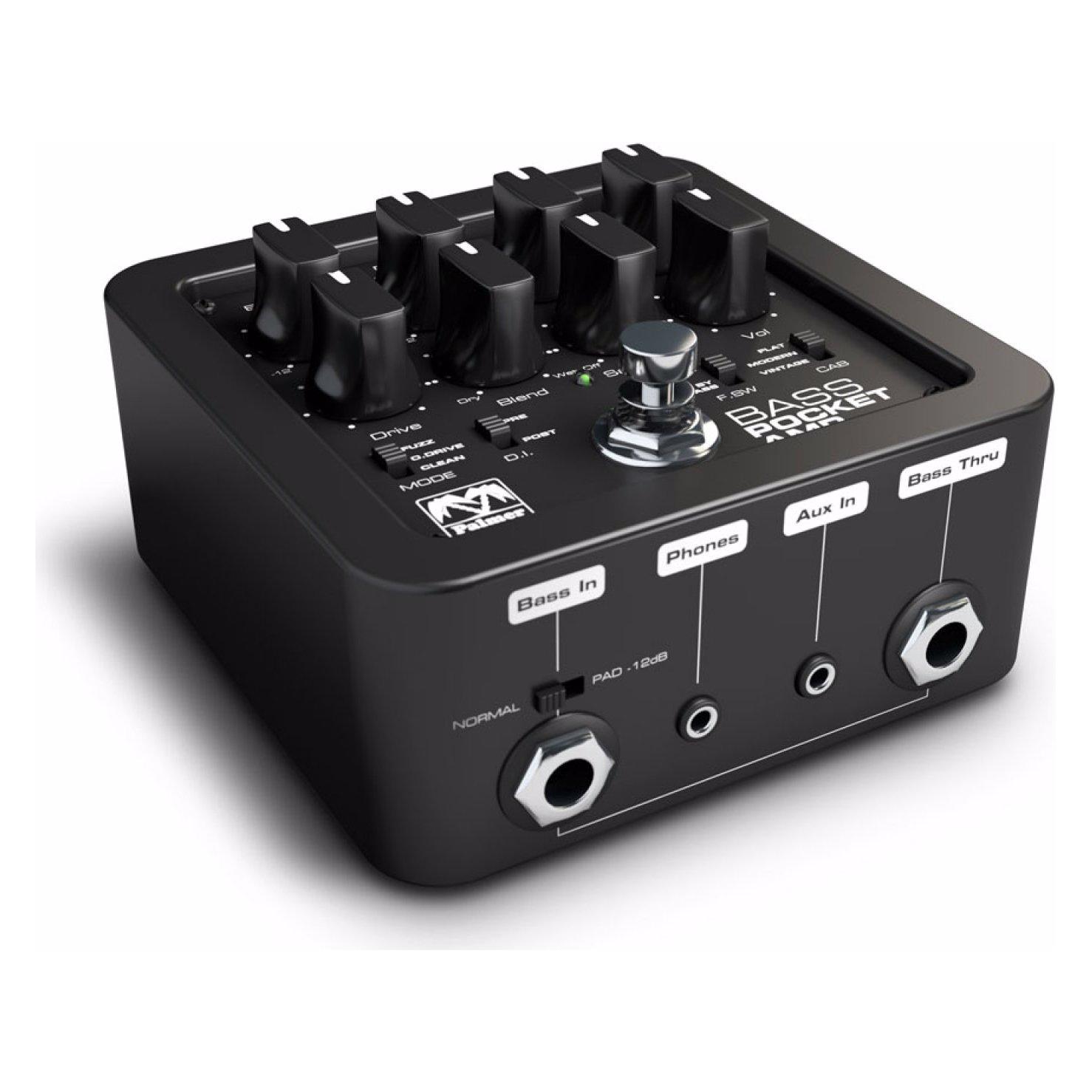 Palmer Audio POCKET AMP BASS Portabler Bass (Bass) (PEPAMPBASS)