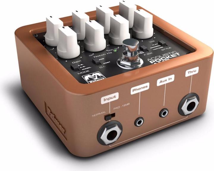 Produktbild Palmer Audio POCKET AMP ACOUSTIC Portabler Preamp (E-Gitarre)