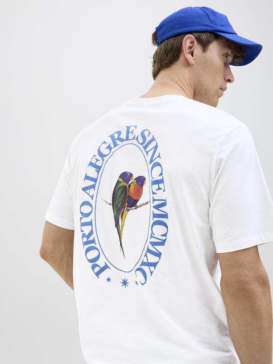 Produktbild Jack & Jones Rückenprint Rundhals T-shirt T-shirt (XXL)