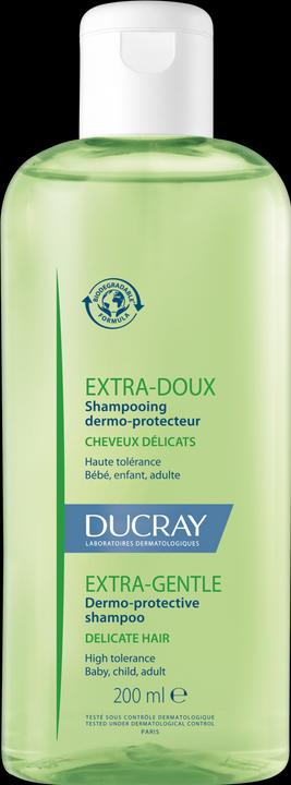 Produktbild Ducray Extra Doux (200 ml, Flüssiges Shampoo)