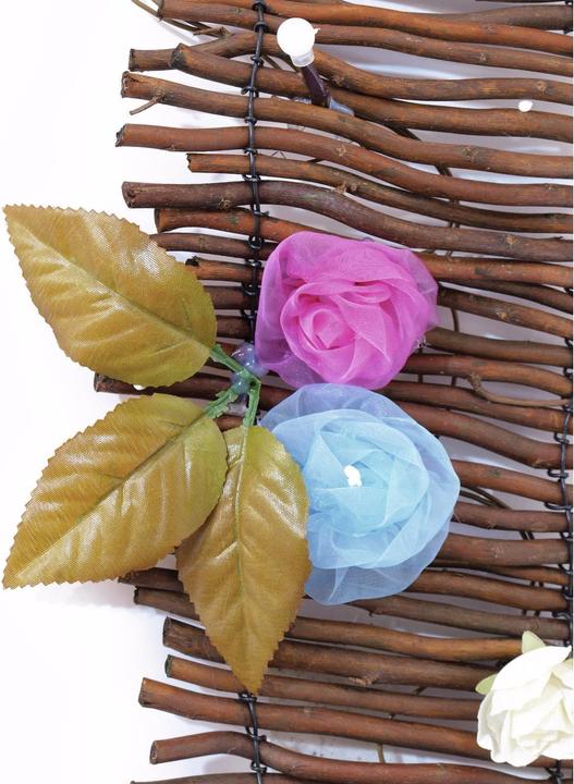 Actual product image Europalms Rose runner, with LEDs, 120cm (120 cm)