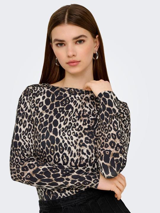 Produktbild Only Onllone Aop L/S Two Way Top Jrs (S)