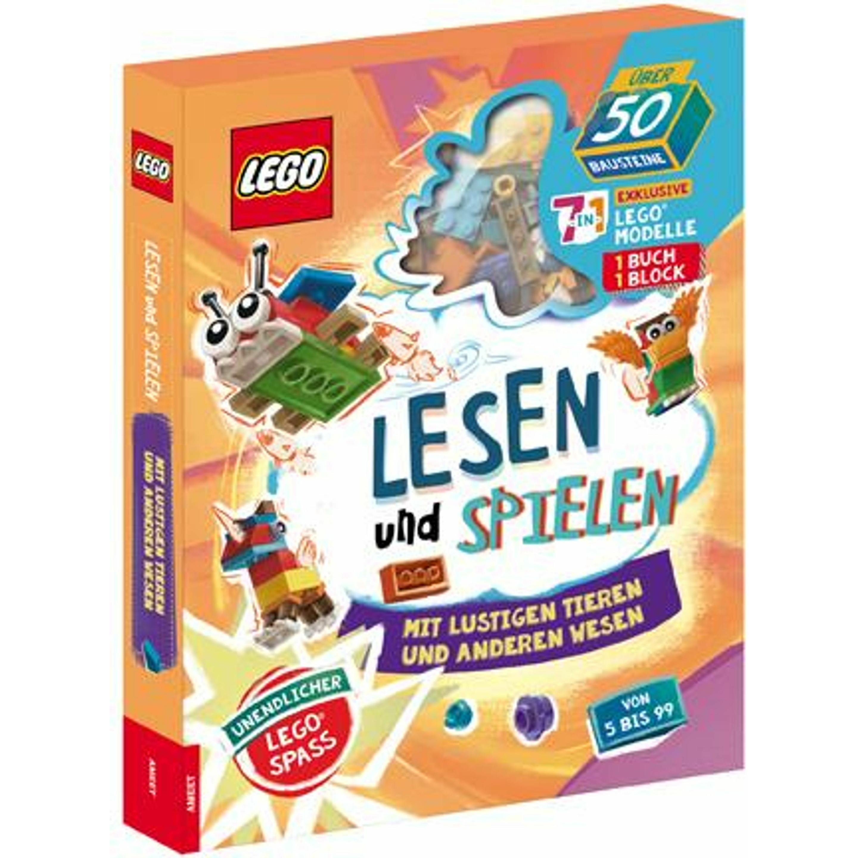 LEGO Lesen und Spielen mit lustigen Tieren und anderen Wesen, Kinderbücher