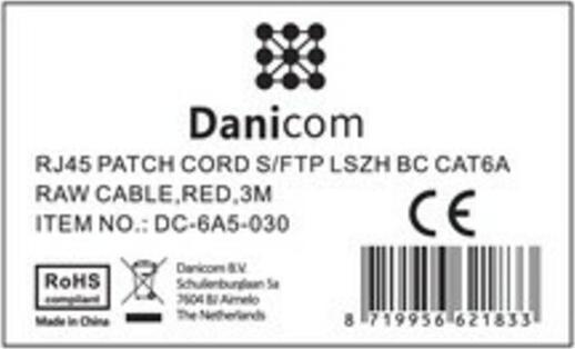 Produktbild Dsit CAT 6a Netzwerkkabel LSOH (CAT6a, 3 m)
