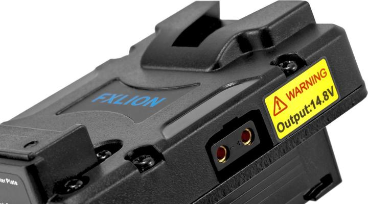 Immagine prodotto Fxlion Nano V-Mount a piastra NP-F (7,4V) (Accessori video vari)