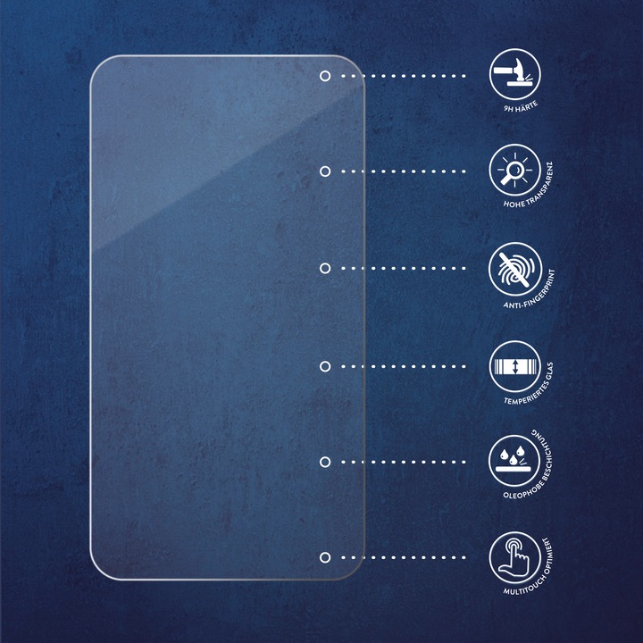 Actual product image Savvies Tempered Glass