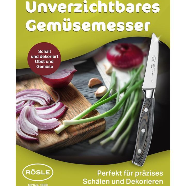 Produktbild Rösle WOLFGREY Gemüsemesser 9cm (9 cm)
