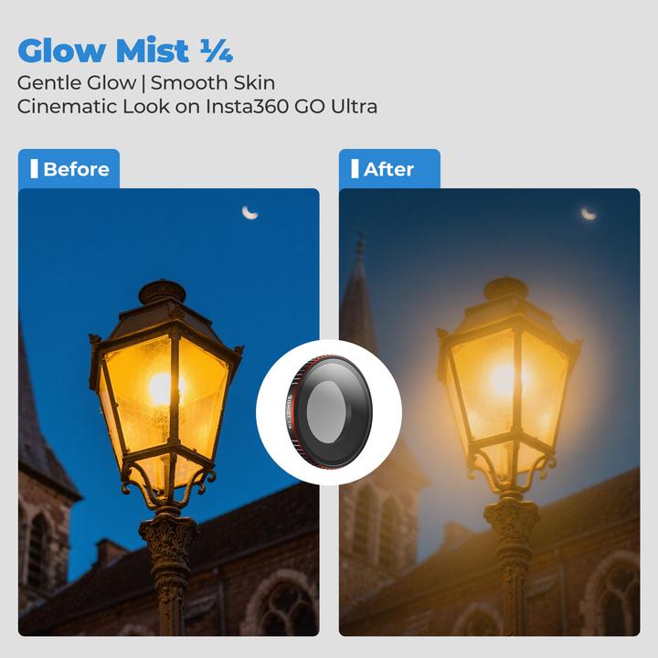 Image du produit Freewell Insta360 GO Ultra Glow Mist 1/4 Filter