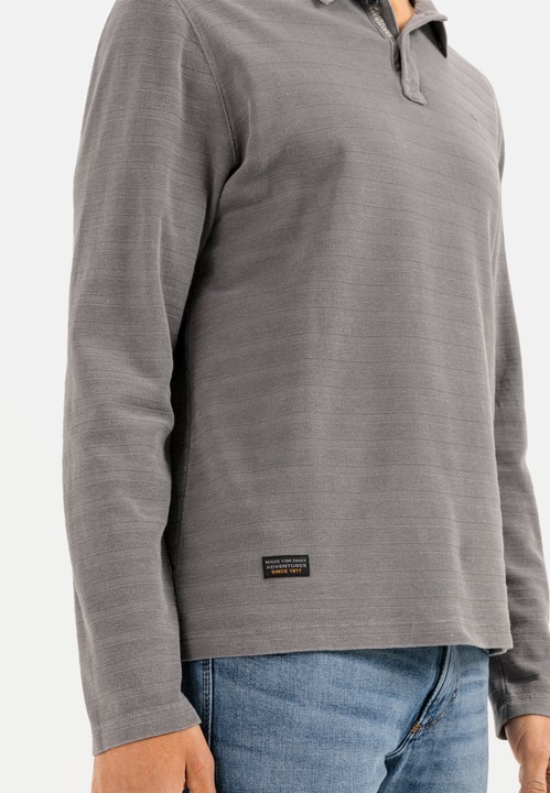 Immagine prodotto Camel Active Polo in cotone a maniche lunghe (M)