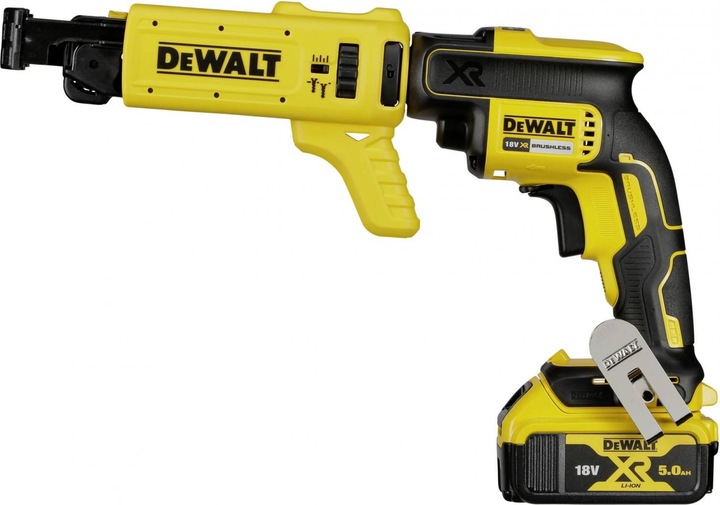 Actual product image DeWalt DCF620P2KQW Battery Magazine Screwdriver (Rechargeable battery operated)