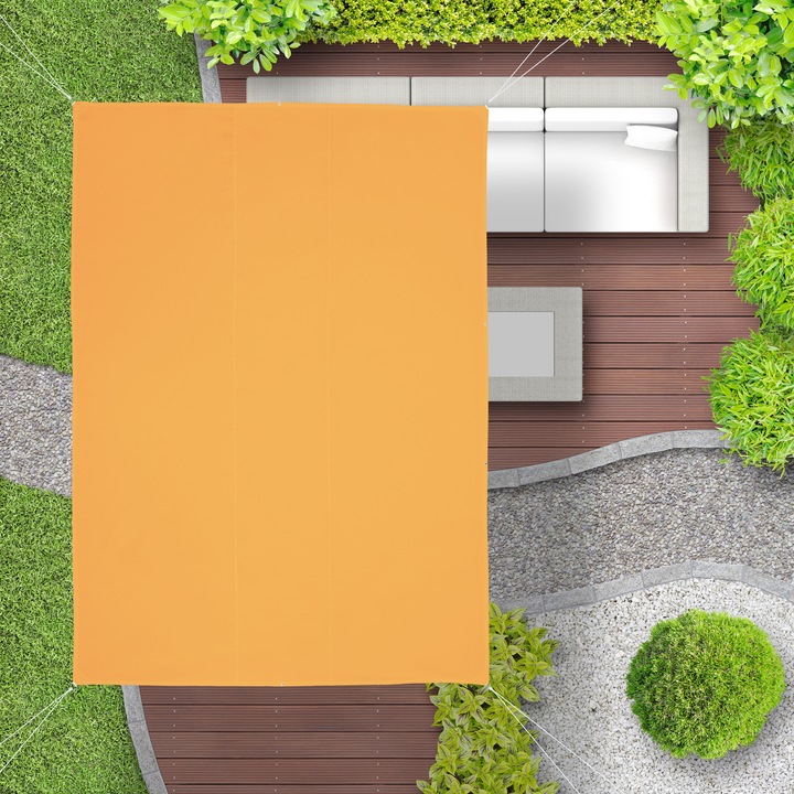 Actual product image Relaxdays Shade sail (350 x 250 x 0.1 cm)
