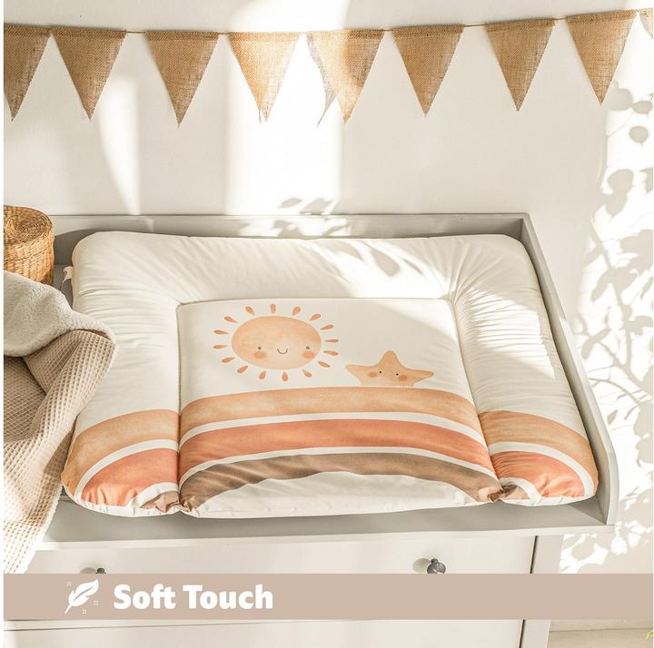 Actual product image Julius Zöllner Wickelkissen Softy Birdy, 85 x 75 cm (75 x 85 cm, 85 x 75 cm)