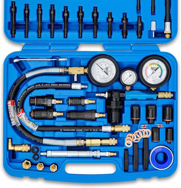 Produktbild BGS Kompressions- und Druckverlust-Test-Satz für Benzin- und Dieselmotoren