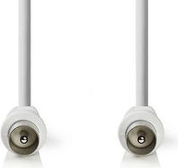 Produktbild Nedis Coax Cable IEC (Coax) Male IEC (Coax) Male Nickel Plated 90 dB 75 Ohm Double Shielded 10.0 m R (90 dB, Antennenkabel)