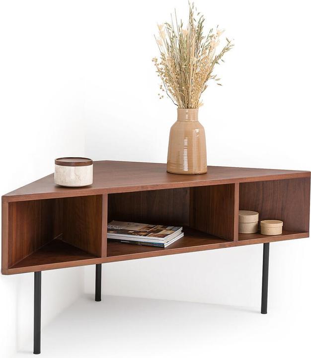 Black/walnut coloured