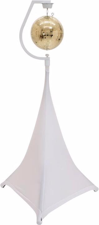Actual product image Europalms Tripod sail white three sides