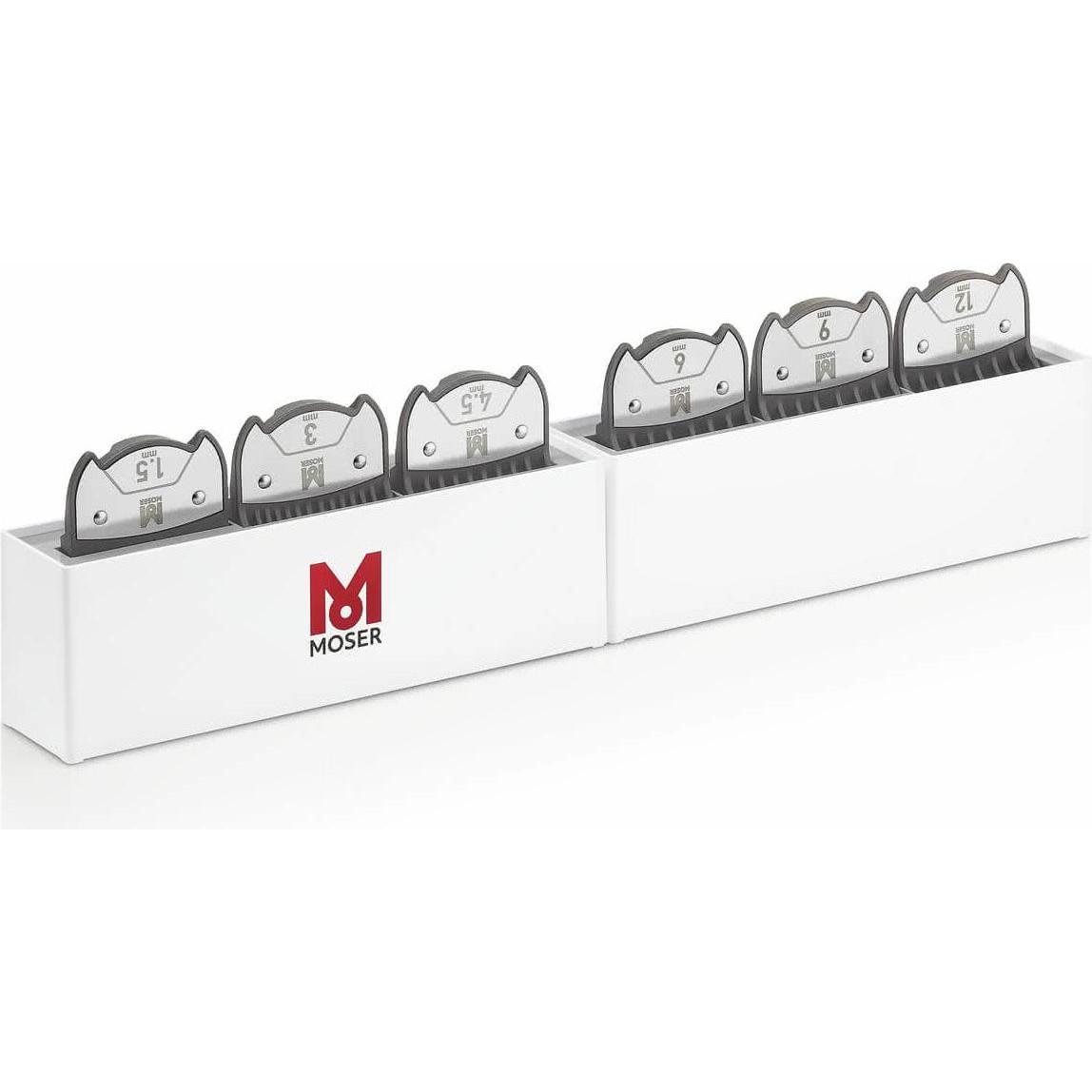 Thumbnail - Moser, Trimmer + Haarschneider, Premium Magnet-Aufsteckkammset 6-teilig