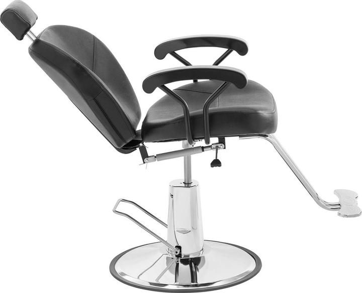 Produktbild Physa Friseurstuhl Friseursessel Kopf- und T-Fussstütze 52 - 64 cm 150 kg neigbar