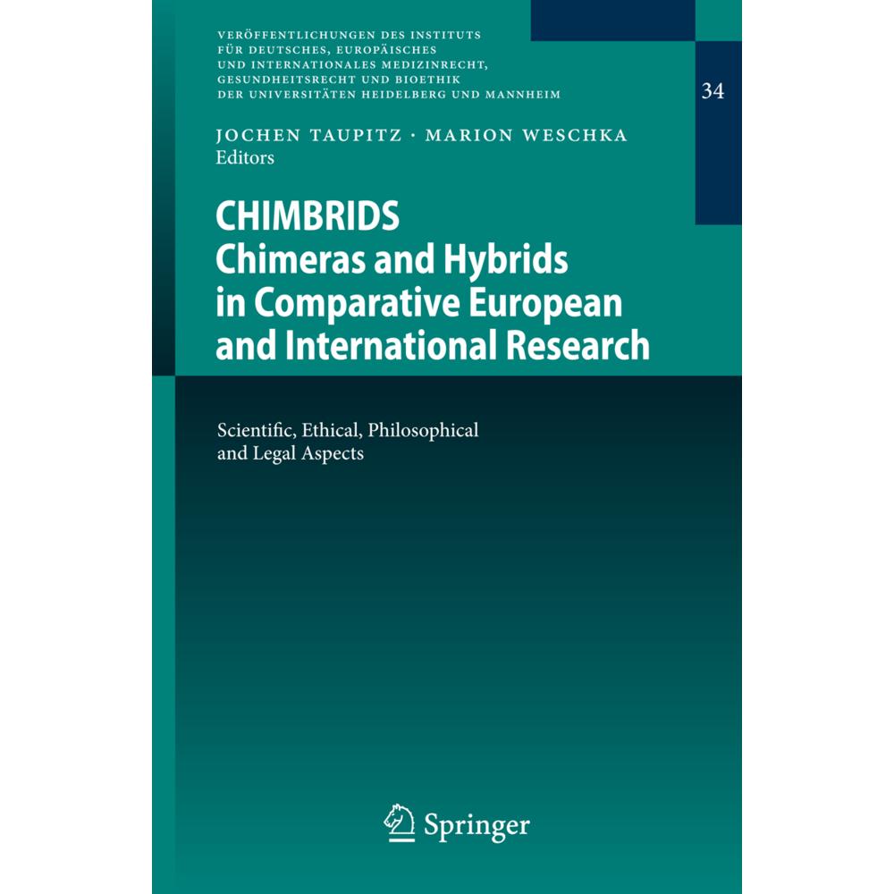 CHIMBRIDS - Chimeras and Hybrids in Comparative European and International Research, Fachbücher