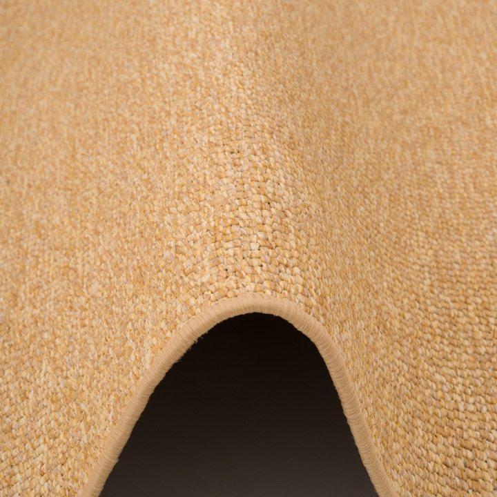 Produktbild Snapstyle Bentzon Natur Flachgewebe Teppich Rund (200x200 cm)