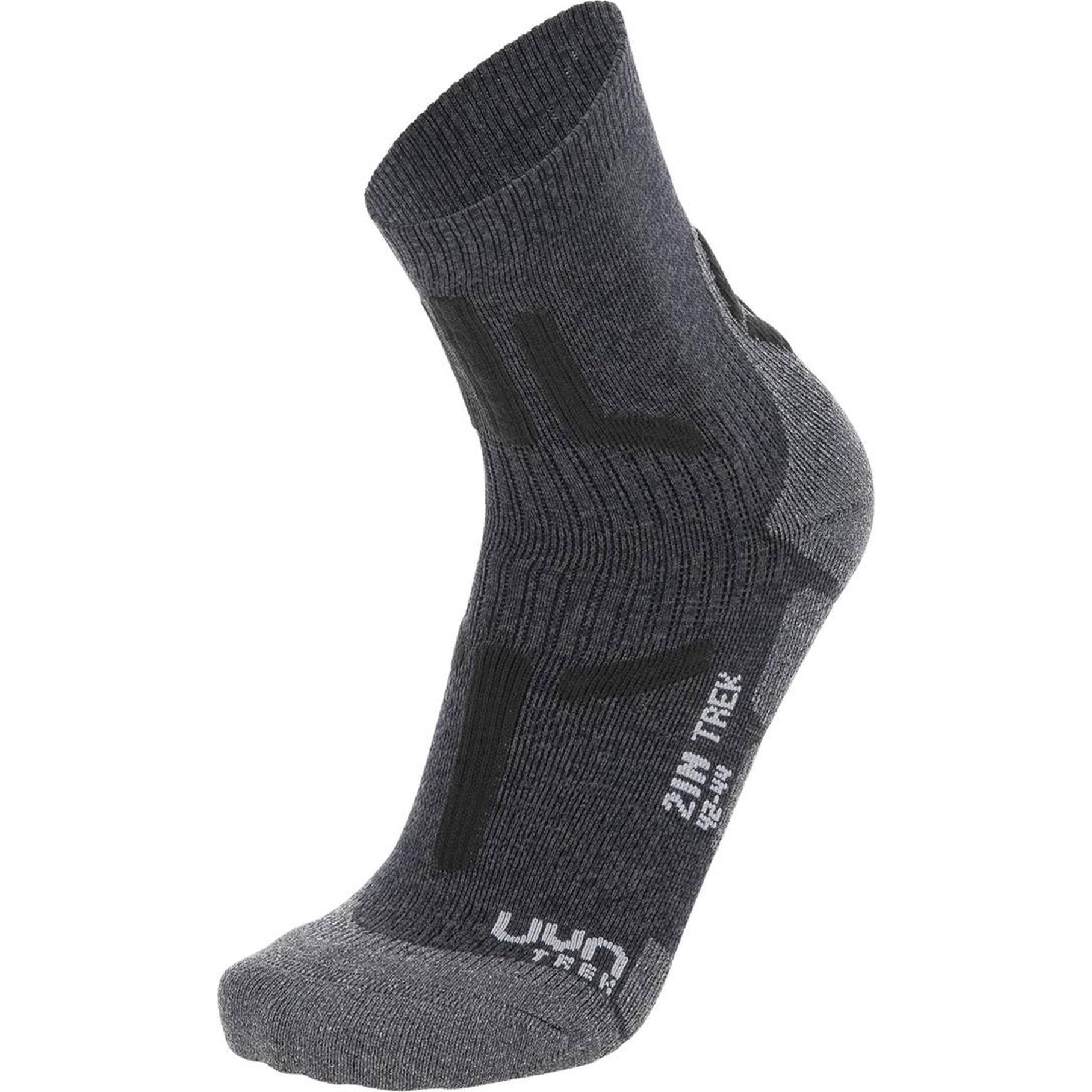 UYN, Herren, Sportsocken, Trekking 2In (39 - 41), Grau