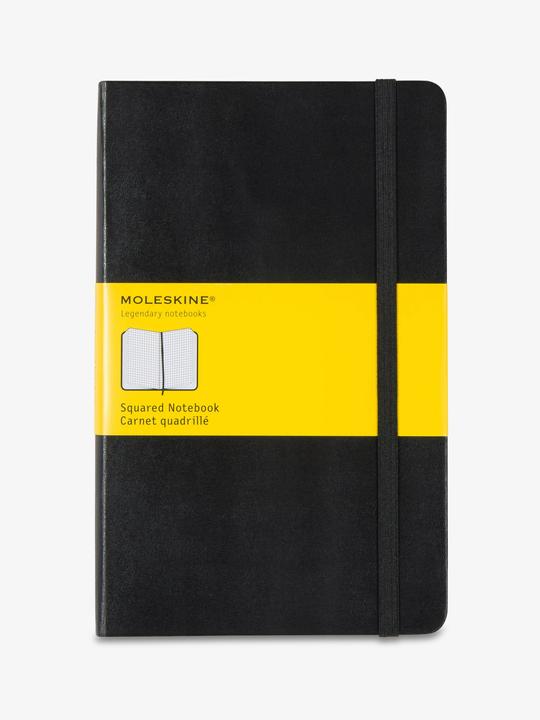 Image du produit Moleskine Carnet Classic Large (A5, Quadrillé, Couverture rigide)