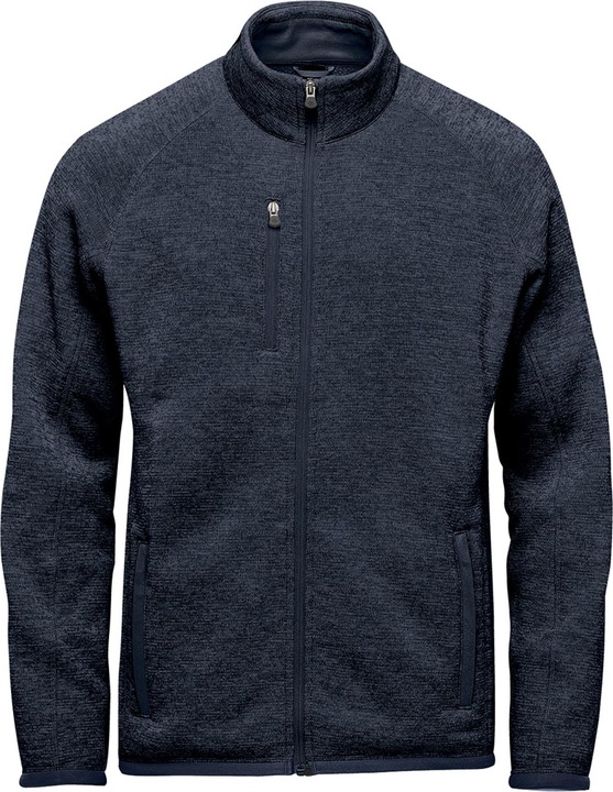 Actual product image Stormtech Mens Avalante Heather Full Zip Fleece Jacket (L)