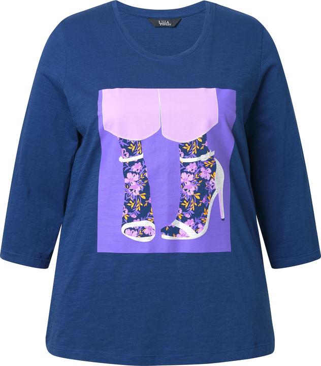 Produktbild Ulla Popken Shirt, Schuhe, Classic, Rundhalsausschnitt, 3/4-Arm (54)