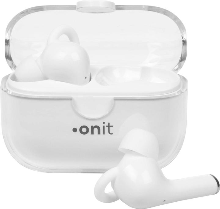Onit True Wireless In-Ear-Kopfhörer Pro Weiss (Keine Geräuschunterdrückung, 4 h, Kabellos)