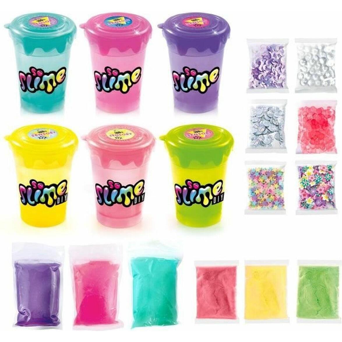 Canal Toys Knetspiel Agitadores de slime 3 + 3 extra