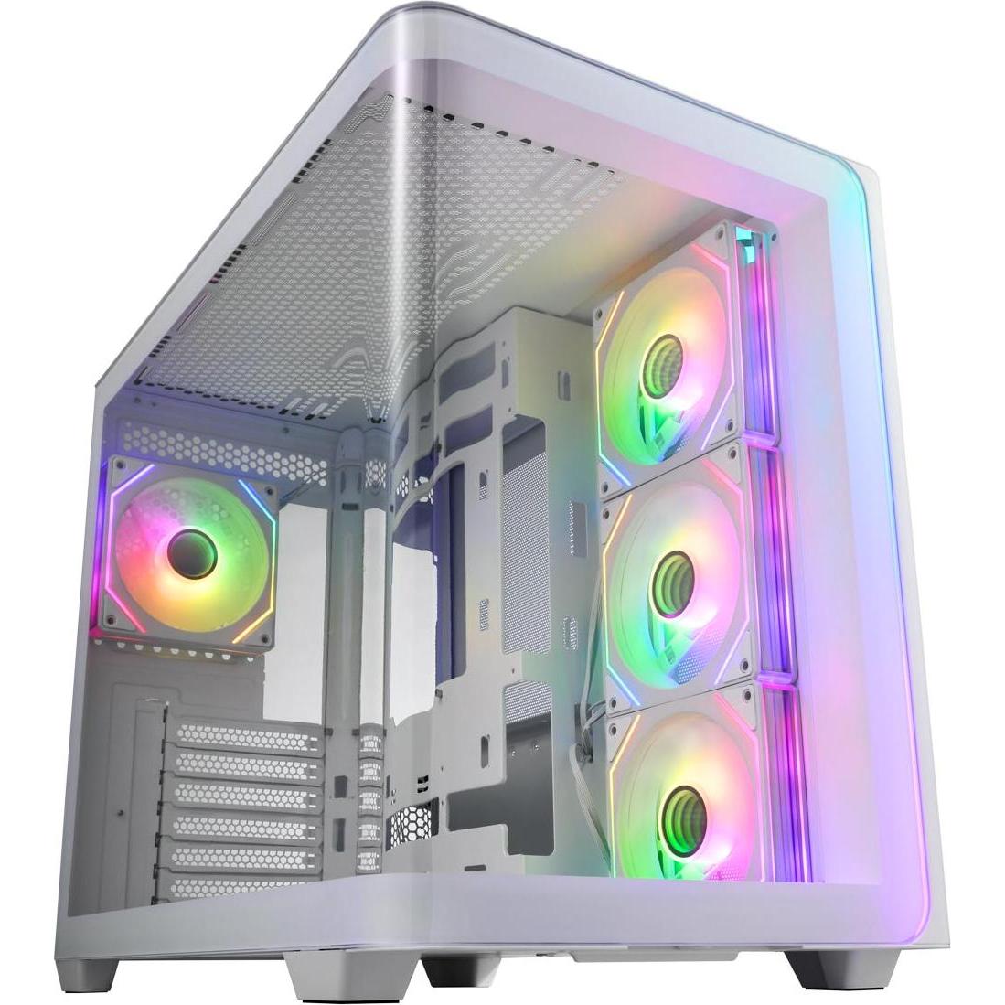Fortron M580 (mATX, Mini-ITX, ATX), PC Gehäuse, Weiss