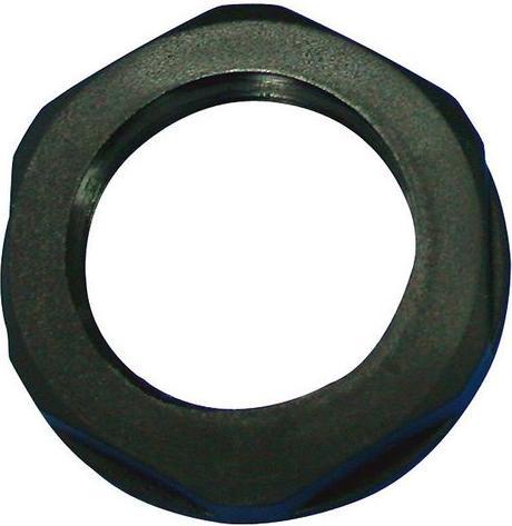 Actual product image RS PRO PG29 Black locknut IP68