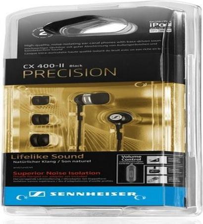 Actual product image Sennheiser CX 400-II Precision (No noise cancellation, Cable)