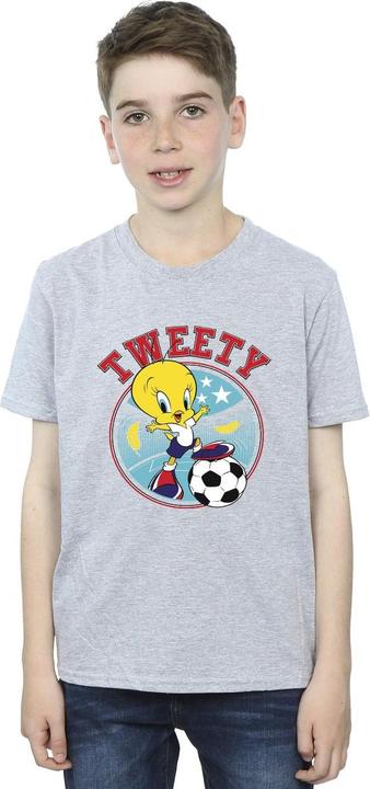 Image du produit Looney Tunes - T-shirt TWEETY FOOTBALL CIRCLE - Garçon (140, 146)
