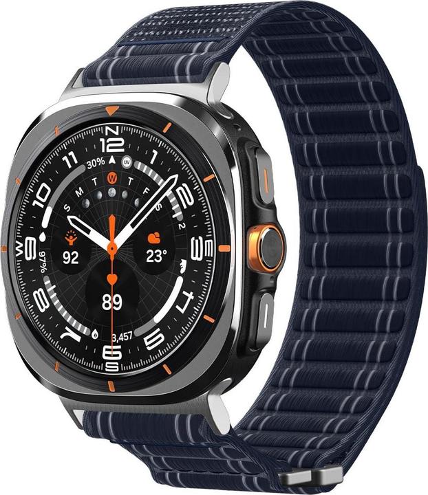 Immagine prodotto Spigen - WBF0 - Samsung Galaxy Watch Ultra 47mm - Navy (Nylon, Tessuto, Tessuto)