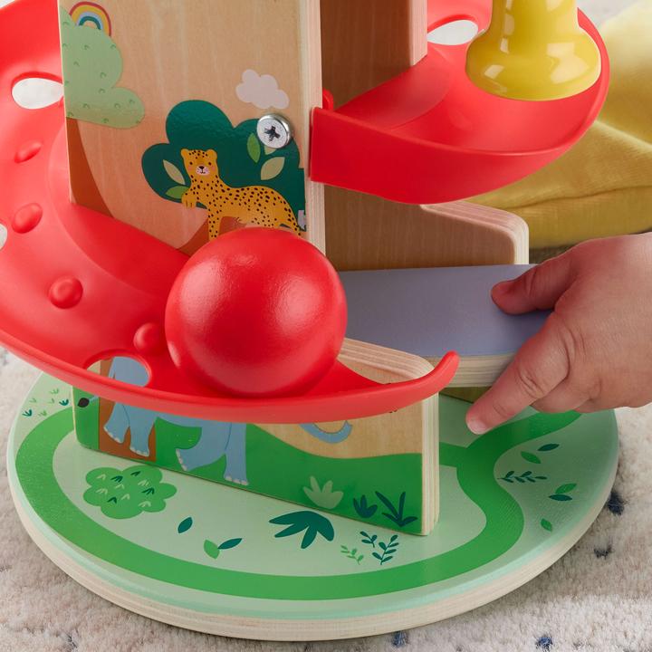 Immagine prodotto Fisher-Price Pista per palline del mondo animale in legno