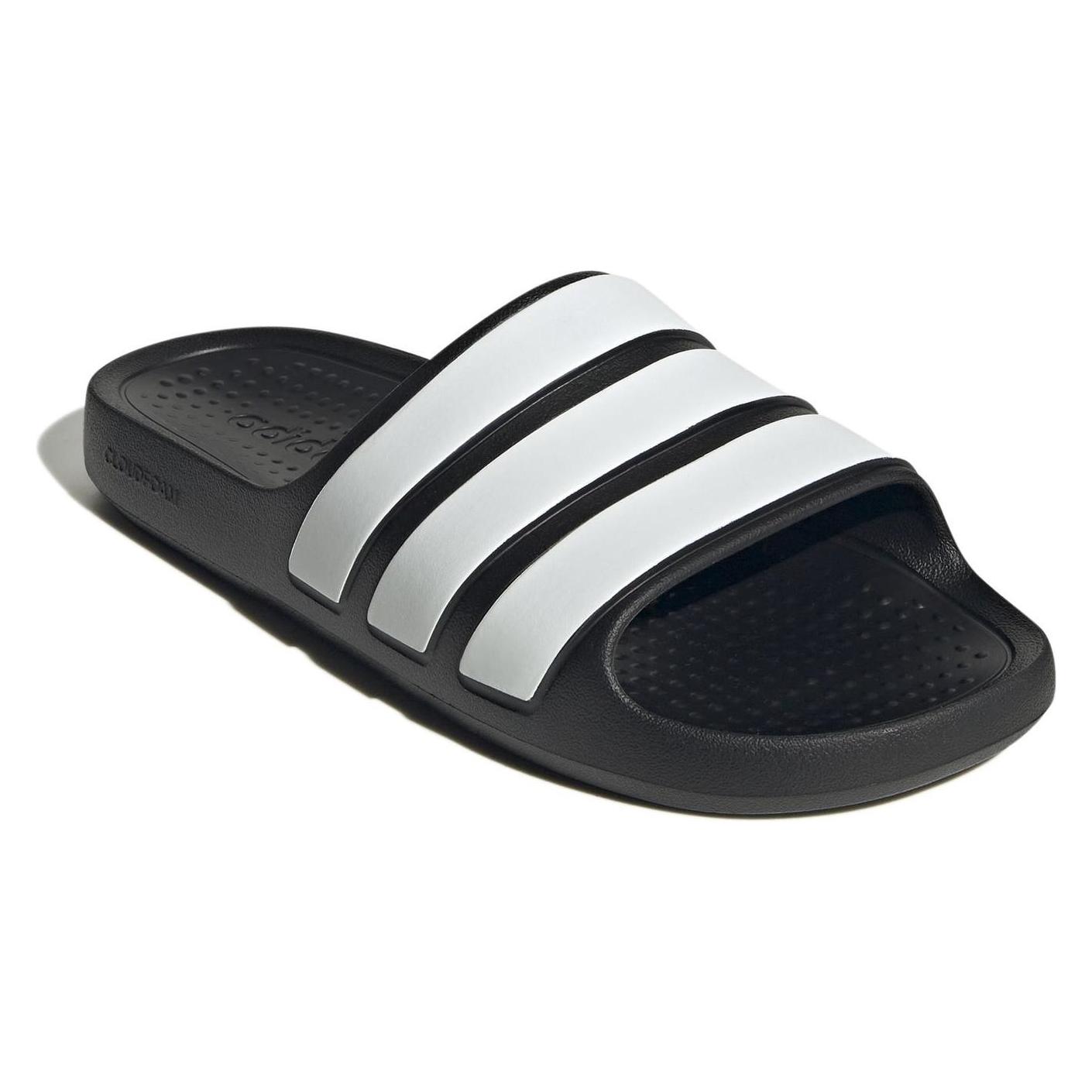 Adidas, Mannen, Flip-flop, Adilette Flow Muilezel, Zwart, (42)