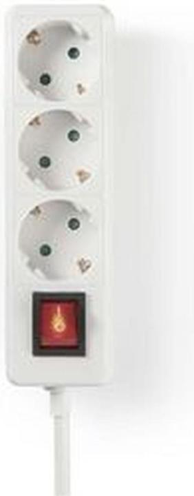 Immagine prodotto Nedis Ciabatta elettrica con protezione e interruttore di rete (3 x, CEE 7/3, 1.50 m)