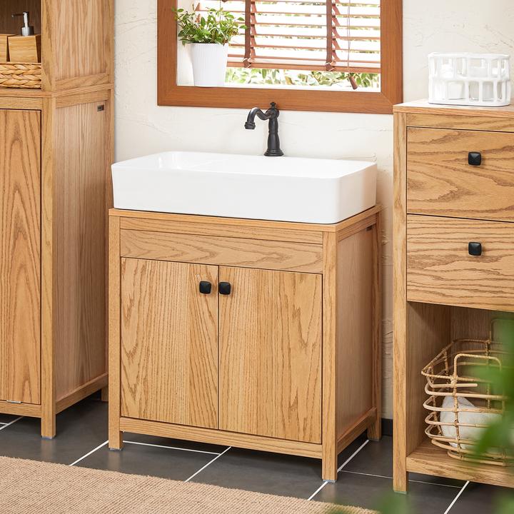 Produktbild SoBuy Waschbeckenunterschrank (60 x 60 x 35 cm)