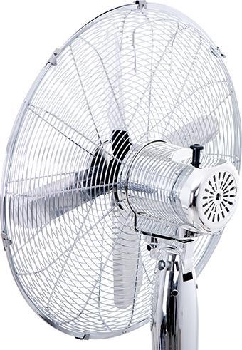 Actual product image Camry CR 7314 fan chrome, stainless steel (62 dB)