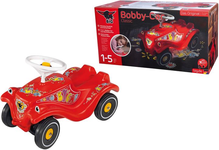 Actual product image BIG Bobby Car Classic Lumi with Led Loopauto
