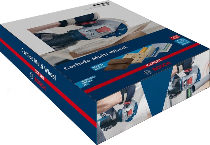 Actual product image Bosch Professional Zubehör EXPERT Carbide Multi Wheel X-LOCK cut-off wheel, 125 mm, 22.23 mm, 10-pcs.