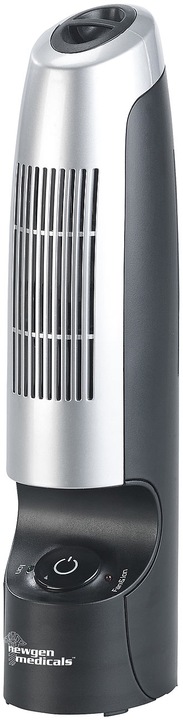 Newgen medicals Luftreiniger mit Ionisator und Gebläse (8 m²)