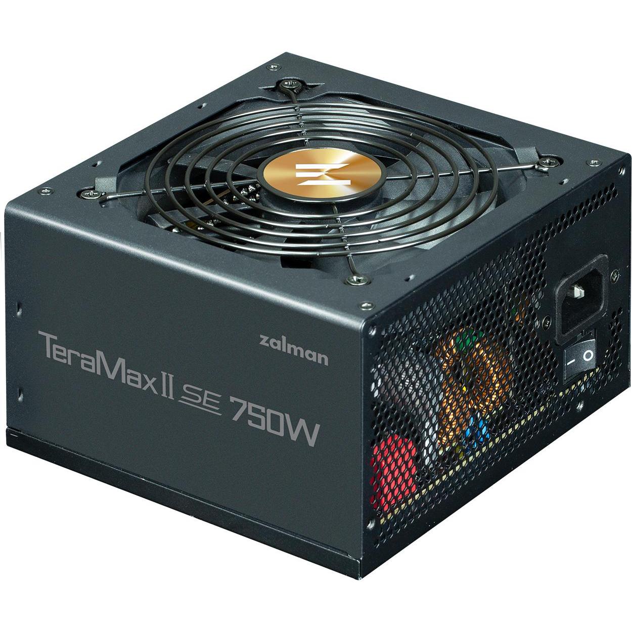 Zalman Computer components ZM750-TMX2SE TeraMaxII 750W 80+ Gold (750 W), Alimentatore PC, Nero