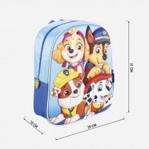 Actual product image Paw Patrol kids backpack 3d, blue