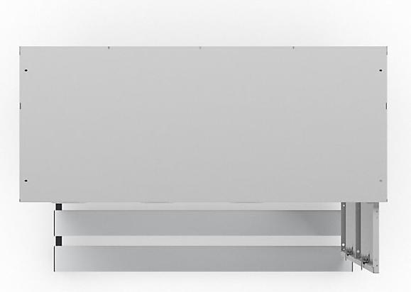 Actual product image Wolf Half-height wardrobe with bench underframe (120 cm, 214 cm)