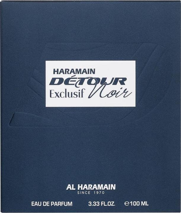 Actual product image Al Haramain Detour Noir Exclusif (Eau de parfum, 100 ml)