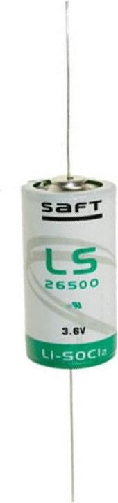 Saft Batterie LS26500, C-Size mit axialem Draht (1 Stk., C, 150 mAh)